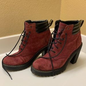 Red Heeled Dr. Martens